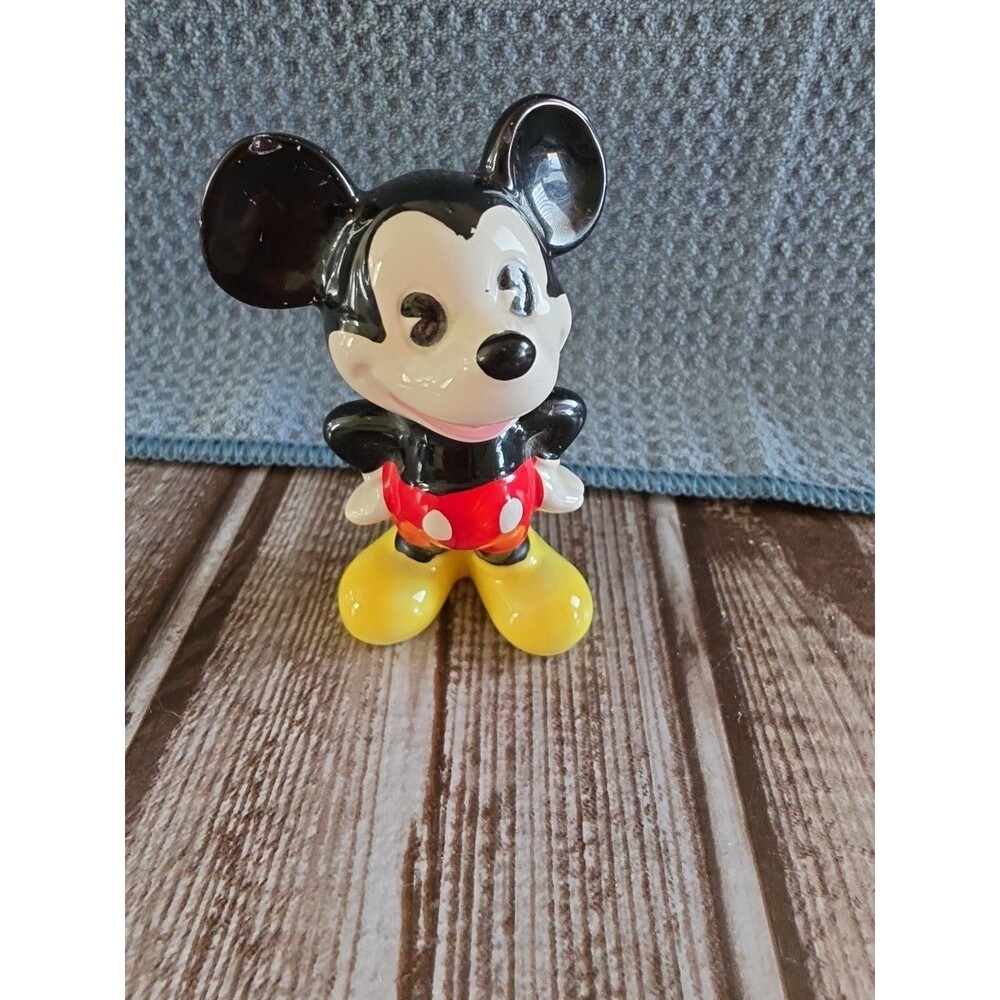 Vintage Mickey Mouse - Porcelain Ceramic- Disney 3" - Picture 3 of 7